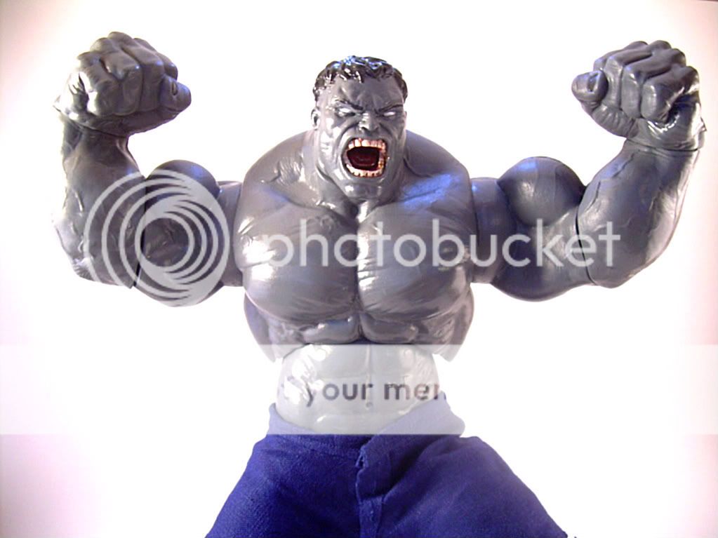 hulk grey edition pvc diorama